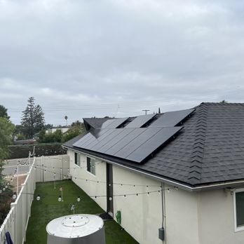 TAG Roofing & Solar - New roof with 13 of the 28 panels facing south. - Roofing Near Me - San Diego, California TAG Roofing & Solar - New roof with 13 of the 28 panels facing south. - Roofing Near Me - San Diego, California