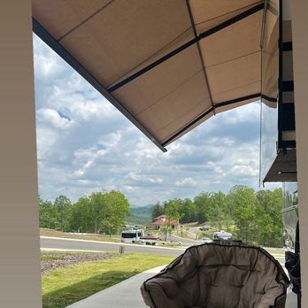 Talking Rock Motorcoach Resort - The view from our patio - RV Parks Near Me - Talking Rock, Georgia Talking Rock Motorcoach Resort - The view from our patio - RV Parks Near Me - Talking Rock, Georgia