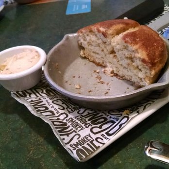 Smokey Bones - Corn Bread appetizer with Maple Pecan Butter. Heaven. - Barbeque Near Me - Maumee, Ohio