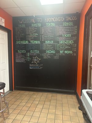 Menu photo 3 Raymond's Tacos Chicago, IL