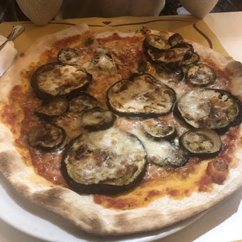 La Cuccuma - Eggplant pizza - Pizza Near Me - Rome, RM