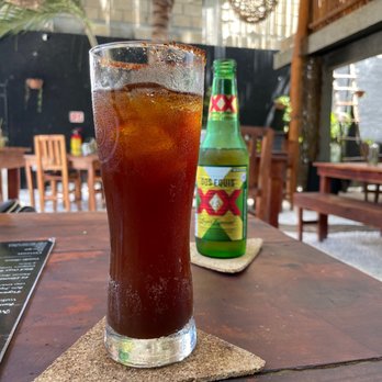 Onyx Tulum Restaurant Bar - Onyx Tulum great michelada very friendly staff. They are fairly new don't let the little amount of reviews keep you from trying it - Mexican Near Me - Tulum, ROO