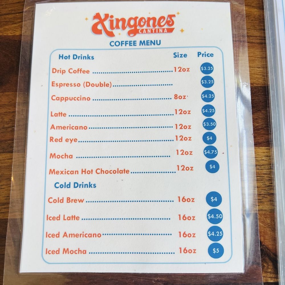 Xingones Cantina - Coffee Menu - Tacos Near Me - Oakland, California Xingones Cantina - Coffee Menu - Tacos Near Me - Oakland, California