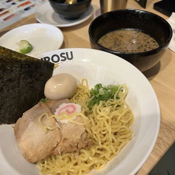Burosu Ramen - Tsukemen Dipping ramen was dry and served lukewarm - Ramen Near Me - Studio City, California
