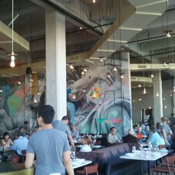 Rossoblu - Clean, modern deign. (Interior design trick: use of mirrors) - Italian Near Me - Los Angeles, California Rossoblu - Clean, modern deign. (Interior design trick: use of mirrors) - Italian Near Me - Los Angeles, California