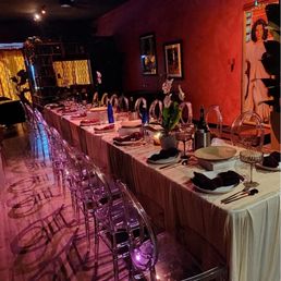 Private dining room. Private dining room.