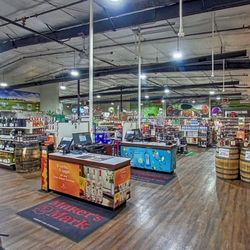 O'Darby's Liquor Barn - The wine and spirits area of our 13,000 sq ft location in Taylors, SC.