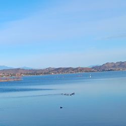 Lake Elsinore West Marina & RV Resort - What a view at Lake Elsinore West Marina and RV Resort !