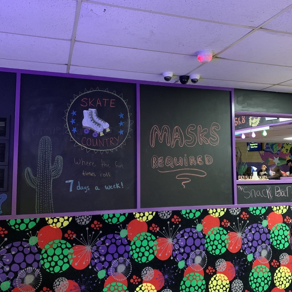 Skate Country - Masks were not enforced in the least. - Skating Rinks Near Me - Tucson, Arizona Skate Country - Masks were not enforced in the least. - Skating Rinks Near Me - Tucson, Arizona