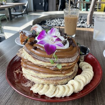Bistro Cafe - Churro pancakes - Breakfast & Brunch Near Me - Miami, Florida