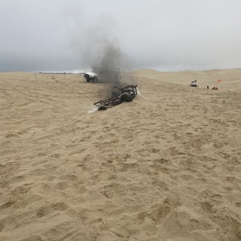 Sunbuggy Fun Rentals - oh ya this is the tiny little dune I got stuck on lol. I didn't hit anyone crash into anything like I said I was going max 13 mph. - ATV Rentals/Tours Near Me - Oceano, California Sunbuggy Fun Rentals - oh ya this is the tiny little dune I got stuck on lol. I didn't hit anyone crash into anything like I said I was going max 13 mph. - ATV Rentals/Tours Near Me - Oceano, California