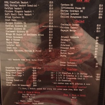 theBoil - Menu - Cajun/Creole Near Me - New York, New York theBoil - Menu - Cajun/Creole Near Me - New York, New York