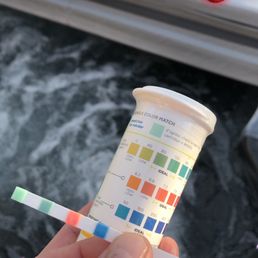 Test strip. Nailed it Test strip. Nailed it