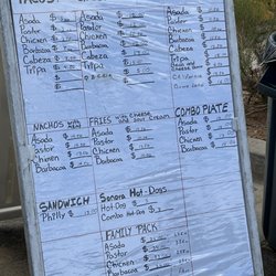 HOT SOS Mexican Food - Menu 2022