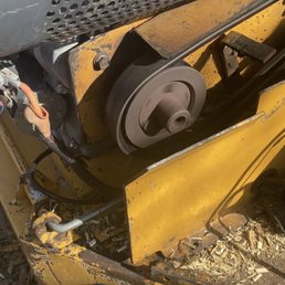 Pic of loose belt under load -