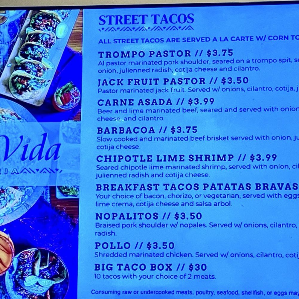 Buena Vida - Tacos Near Me - Fort Worth, Texas