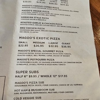 Original Magoo's Pizza - Menu - Pizza Near Me - Honolulu, Hawaii Original Magoo's Pizza - Menu - Pizza Near Me - Honolulu, Hawaii