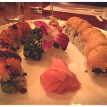Nori - Left: #1 Roll. Right: Donkey Kong roll. Middle: lovely orchid! - Japanese Near Me - Montclair, New Jersey Nori - Left: #1 Roll. Right: Donkey Kong roll. Middle: lovely orchid! - Japanese Near Me - Montclair, New Jersey