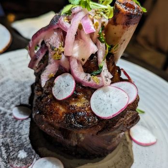 Xacalli Kitchen - Lamb shank (listed as carnitas) - Mexican Near Me - Silverado, California Xacalli Kitchen - Lamb shank (listed as carnitas) - Mexican Near Me - Silverado, California