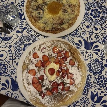 Pannenkoekenhuis Upstairs - King and bacon, cheese and Ginger - Creperies Near Me - Amsterdam, New Hampshire
