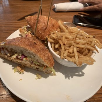 Maplewood Kitchen and Bar - Spicy chicken salad with fries - Breakfast & Brunch Near Me - Cincinnati, Ohio