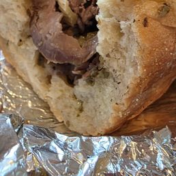 Italian sandwich, dipped Chicago style