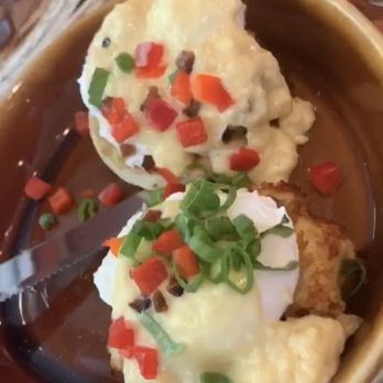 Another Broken Egg Cafe - Crab cake Benedict - Breakfast & Brunch Near Me - Pembroke Pines, Florida