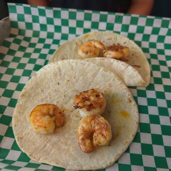Taco Libre - plain shrimp tacos - Mexican Near Me - Saint Augustine, Florida
