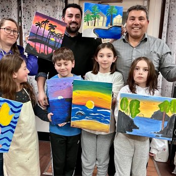 Rita's Art Therapy Studio - This is our artwork before we left. - Art Classes Near Me - Arlington Heights, Illinois Rita's Art Therapy Studio - This is our artwork before we left. - Art Classes Near Me - Arlington Heights, Illinois