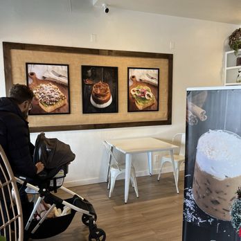 Brewja Coffee - Sitting area and pictures of their menu items they offer - Coffee & Tea Near Me - San Lorenzo, California Brewja Coffee - Sitting area and pictures of their menu items they offer - Coffee & Tea Near Me - San Lorenzo, California