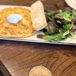 First Watch - Smoked Salmon & Roasted Vegetable Frittata