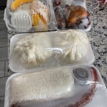 LA Kitchen - Mango sticky rice Chicken and sticky rice Sausage and sticky rice Pork buns - Chinese Near Me - Fresno, California