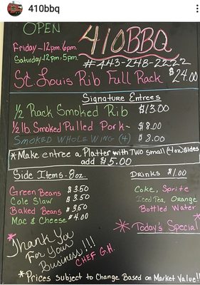 Menu photo 3 410 BBQ Windsor Mill, MD Menu photo 3 410 BBQ Windsor Mill, MD
