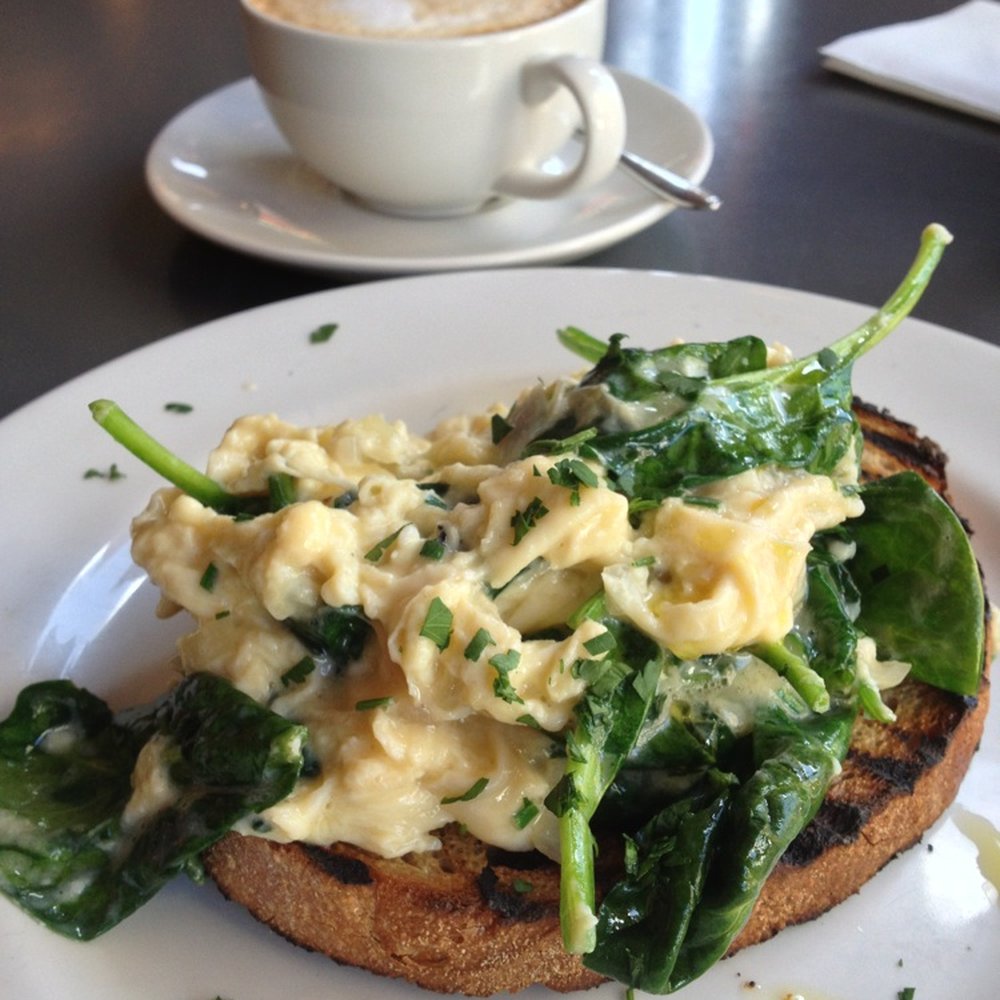 Tapas Brindisa - Scrambled Eggs with Spinach - Tapas Bars Near Me - London, XGL