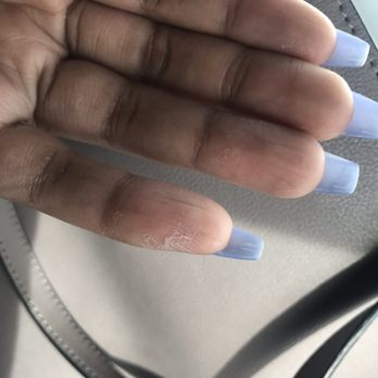 Posh Day Spa & Nails - Messy application. - Nail Salons Near Me - Orlando, Florida Posh Day Spa & Nails - Messy application. - Nail Salons Near Me - Orlando, Florida