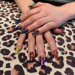 "Rockstar" nails and design