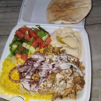 Shishkabob House - Chicken Schwarma Lunch - Middle Eastern Near Me - Kenner, Louisiana