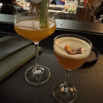 Ember Kitchen - Our first set of cocktails - Latin American Near Me - Austin, Texas