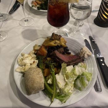 City Cruises - DineLA dinner cruise Brussels sprouts, jerk pork, black beans, plantain, roasted veggies, roasted potatoes, Ceasar salad - Venues & Event Spaces Near Me - Marina del Rey, California
