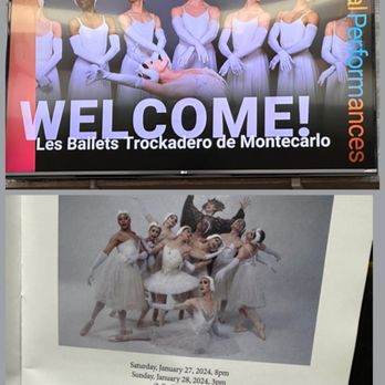 Cal Performances - Les Ballets Trockadero de Monte Carlo 50th Anniversary {1/28/2024} - Performing Arts Near Me - Berkeley, California Cal Performances - Les Ballets Trockadero de Monte Carlo 50th Anniversary {1/28/2024} - Performing Arts Near Me - Berkeley, California