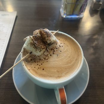 Weights + Measures - S'mores Latte - Bars Near Me - Houston, Texas