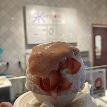 Kakigori Ken - Strawberry - Shaved Ice Near Me - Denver, Colorado