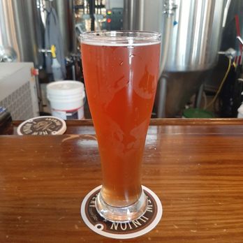 New Union Brewery - Mango hibiscus wheat - Breweries Near Me - Lowell, Michigan