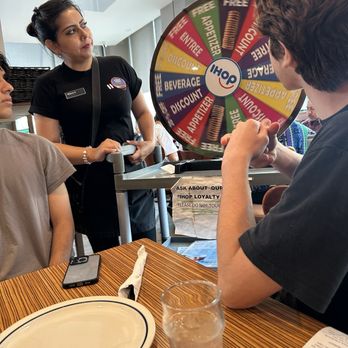 IHOP - Join with rewards and spin the wheel --our server in the pic was so nice! - Breakfast & Brunch Near Me - Northridge, California