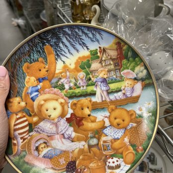 Goodwill Store & Donation Center - Collectible bear plate. - Furniture Stores Near Me - Ocean Township, New Jersey Goodwill Store & Donation Center - Collectible bear plate. - Furniture Stores Near Me - Ocean Township, New Jersey