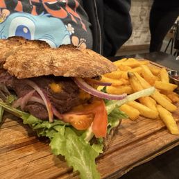 Filet Mignon Steak Sandwich