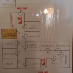 The layout of the B&B notice the Admirals room highlighted. The layout of the B&B notice the Admirals room highlighted.