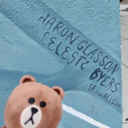 Whale Mural - Signed by the artists in 2016