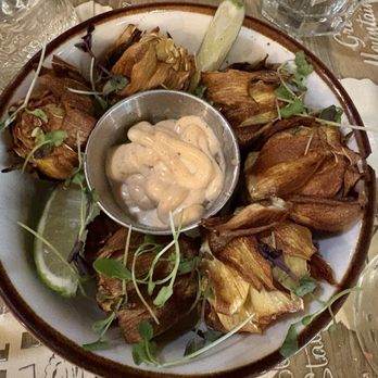 The Grey Dog - Fried Artichokes - Breakfast & Brunch Near Me - New York, New York The Grey Dog - Fried Artichokes - Breakfast & Brunch Near Me - New York, New York