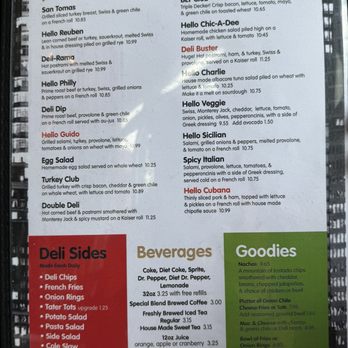 Hello Deli - Menu - Delis Near Me - Albuquerque, New Mexico